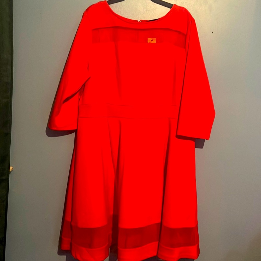 NWT Lane Bryant fit and flare dress
